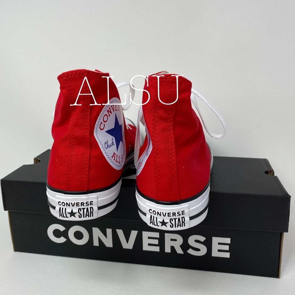 Converse Ctas HI Big Logo Red W AUTHENTIC - Picture 5 of 6